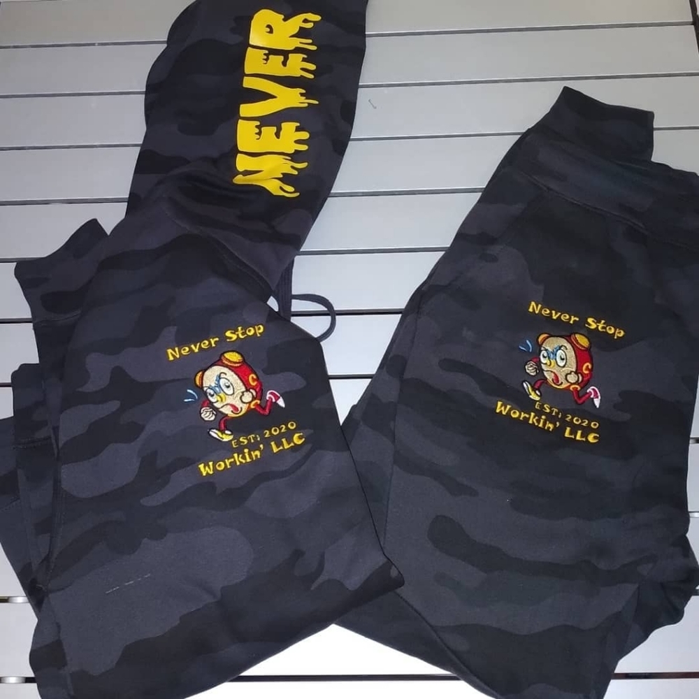 Unisex sweat suits